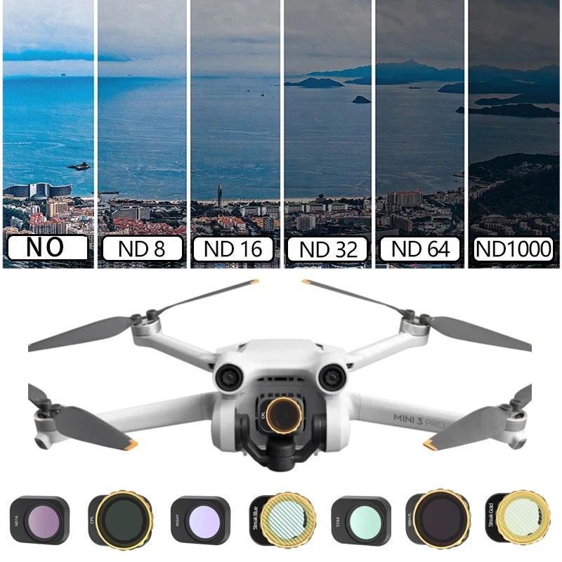 Drone Kit With Camera - Filtro para Dron DJI Mini 3
