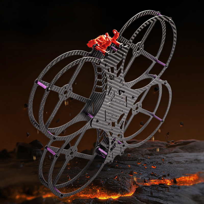 Flyroun 5 pulgadas de fibra de - Drone Kit Octocopter reseña y precio