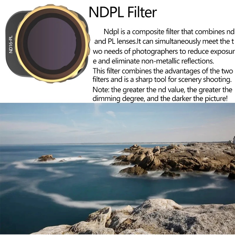 Filtro para Dron DJI Mini 3 Pr - Drone Kit With Camera reseña y precio