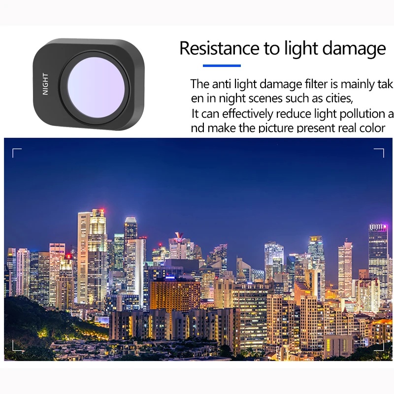 Filtro para Dron DJI Mini 3 Pr - Drone Kit With Camera reseña y precio